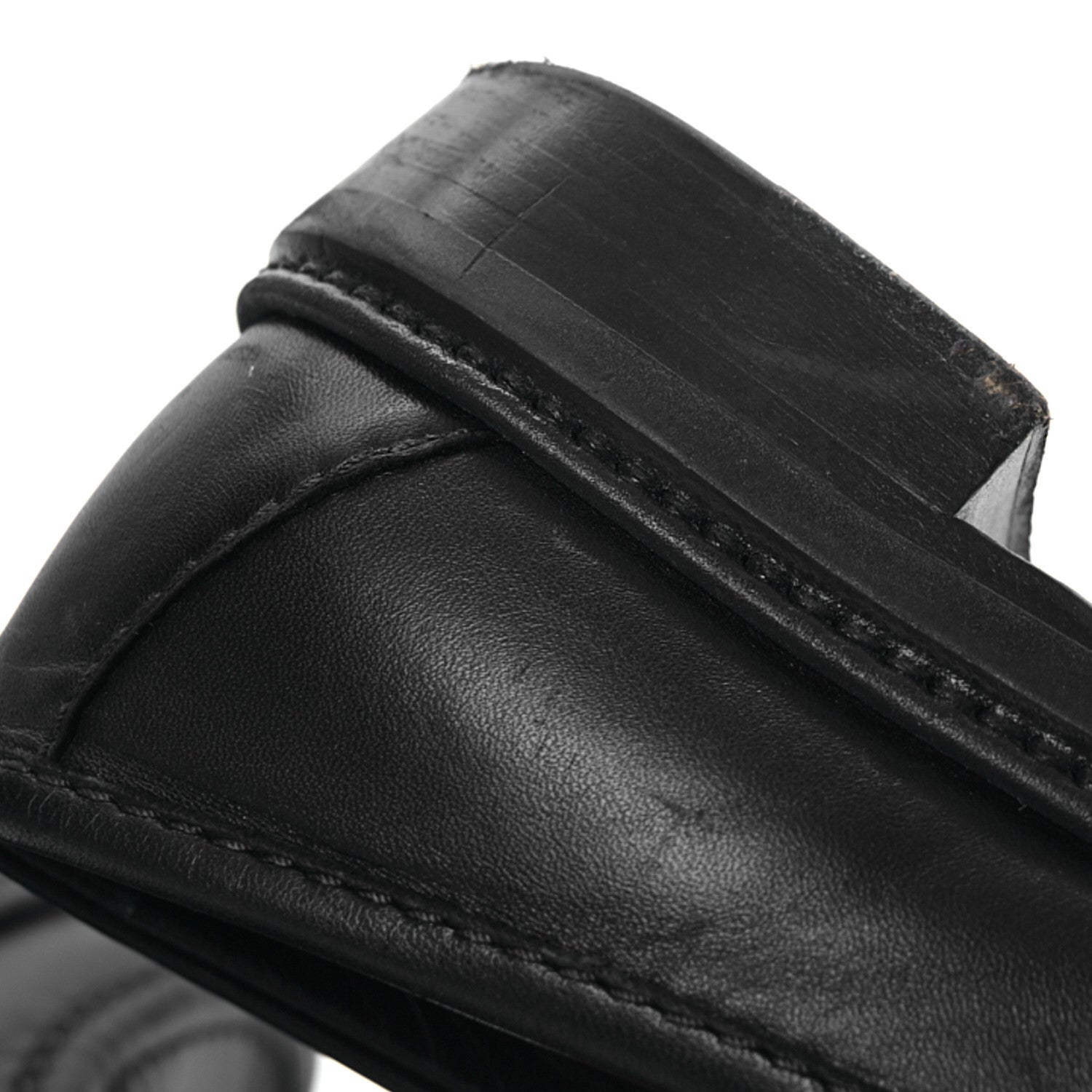 Chanel Lambskin Quilted CC Turnlock Loafers 37 Navy 10 of 18