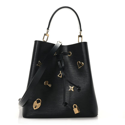 Louis Vuitton Epi Love Lock NeoNoe Black 1 of 11
