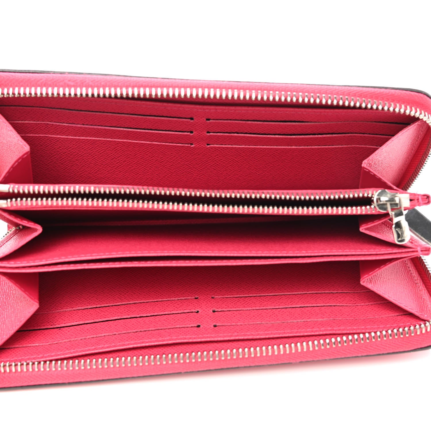 Louis Vuitton Epi Zippy Wallet Hot Pink 5 of 7