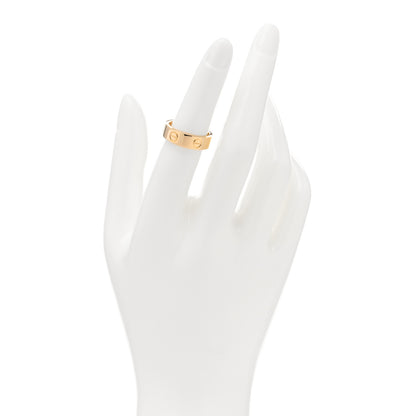 Cartier 18K Yellow Gold 5.5mm LOVE Ring 52 6 2 of 4