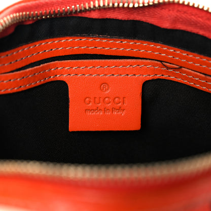 Gucci GG Plus Monogram Web Stripe Small Joy Boston Orange 6 of 22