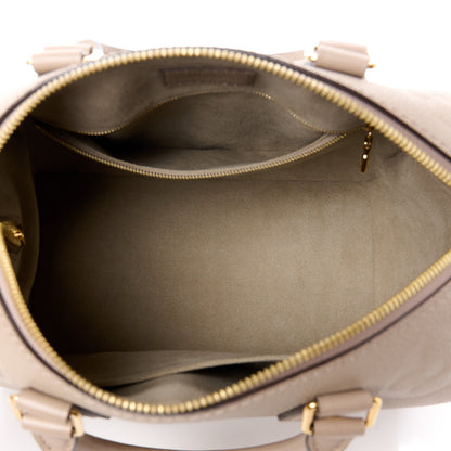 Louis Vuitton Empreinte Monogram Giant Speedy Bandouliere 25 Tourterelle 5 of 12