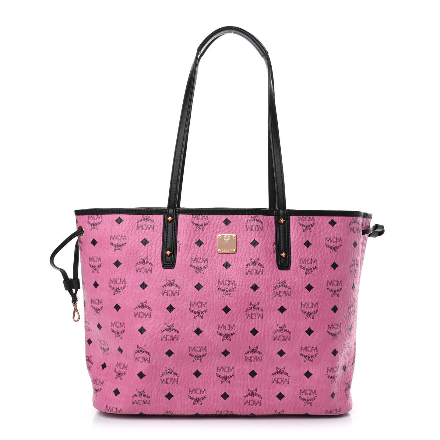 Visetos Medium Reversible Liz Shopper Tote Pink