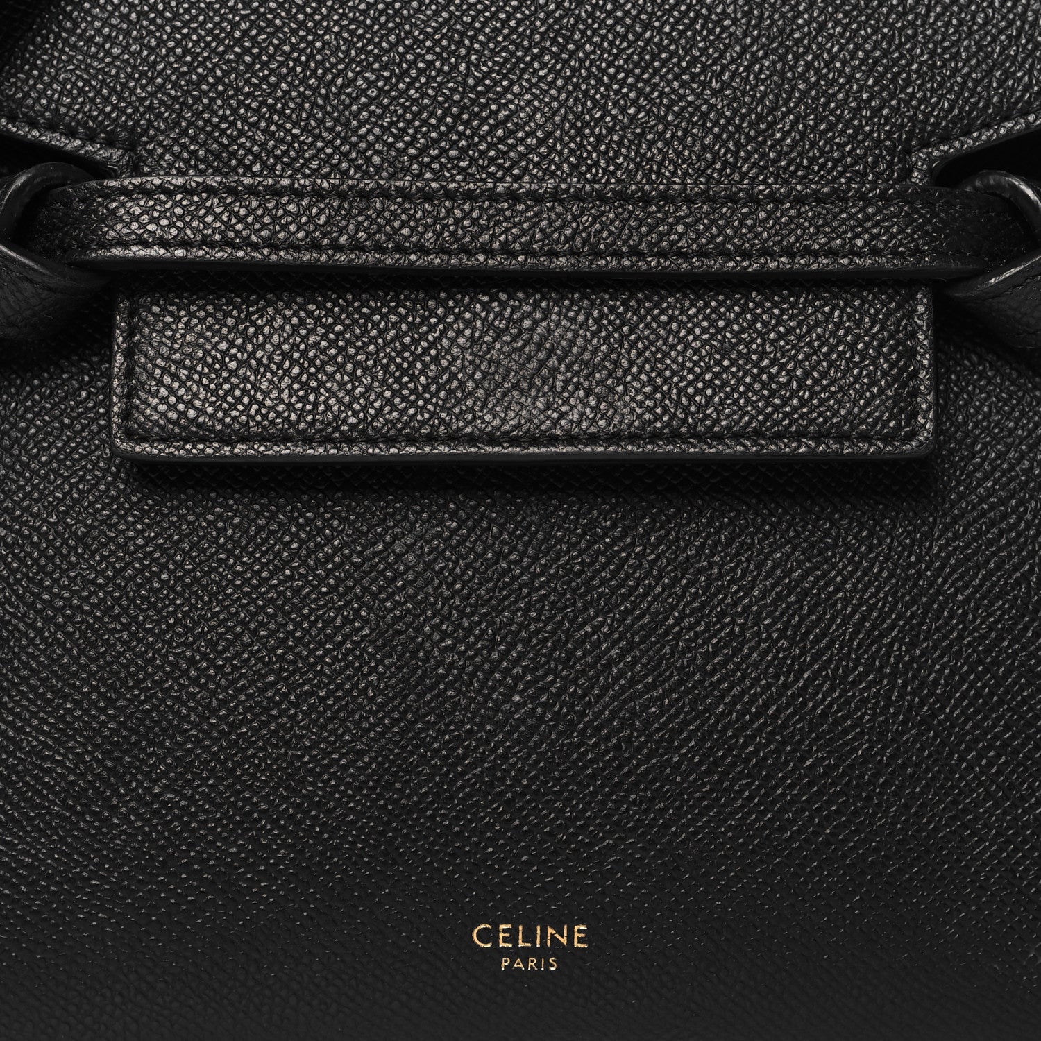 Celine Grained Calfskin Nano Belt Bag Black 8 of 12