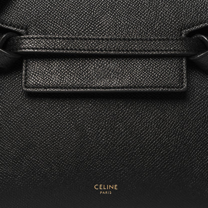 Celine Grained Calfskin Nano Belt Bag Black 8 of 12