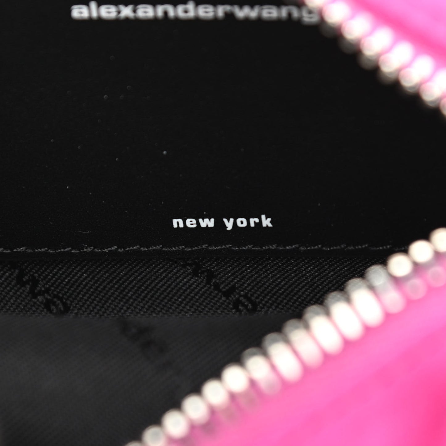 Satin Crystal Heiress Pouch Pink