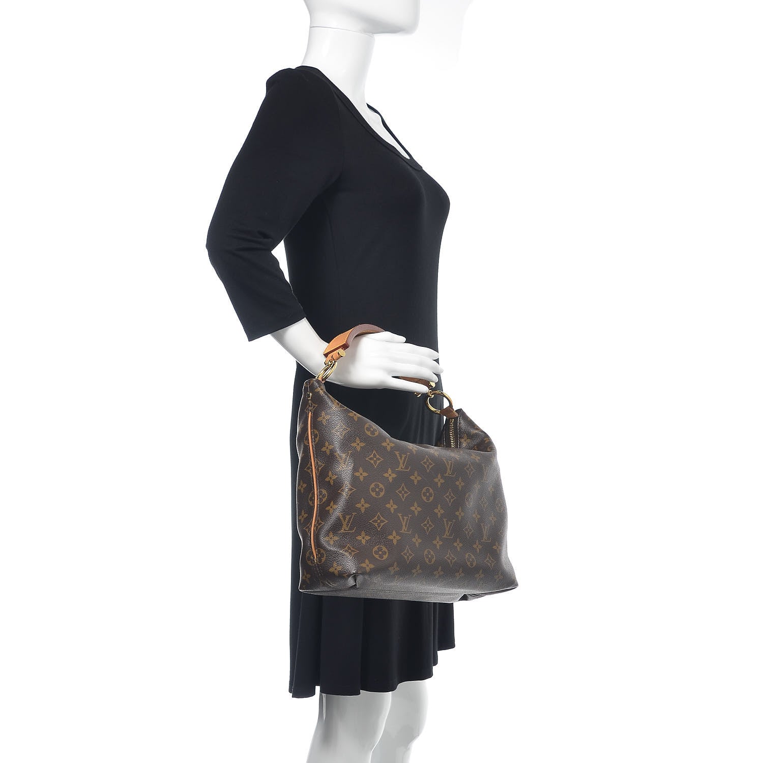 Louis Vuitton Monogram Sully MM 2 of 9
