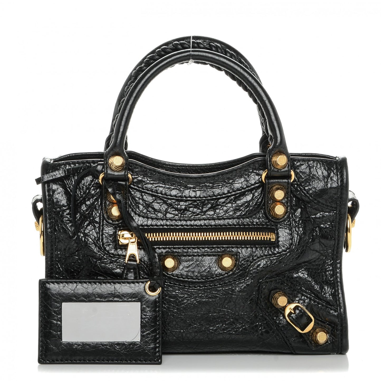 Agneau Giant 12 Gold Hardware Mini City Black