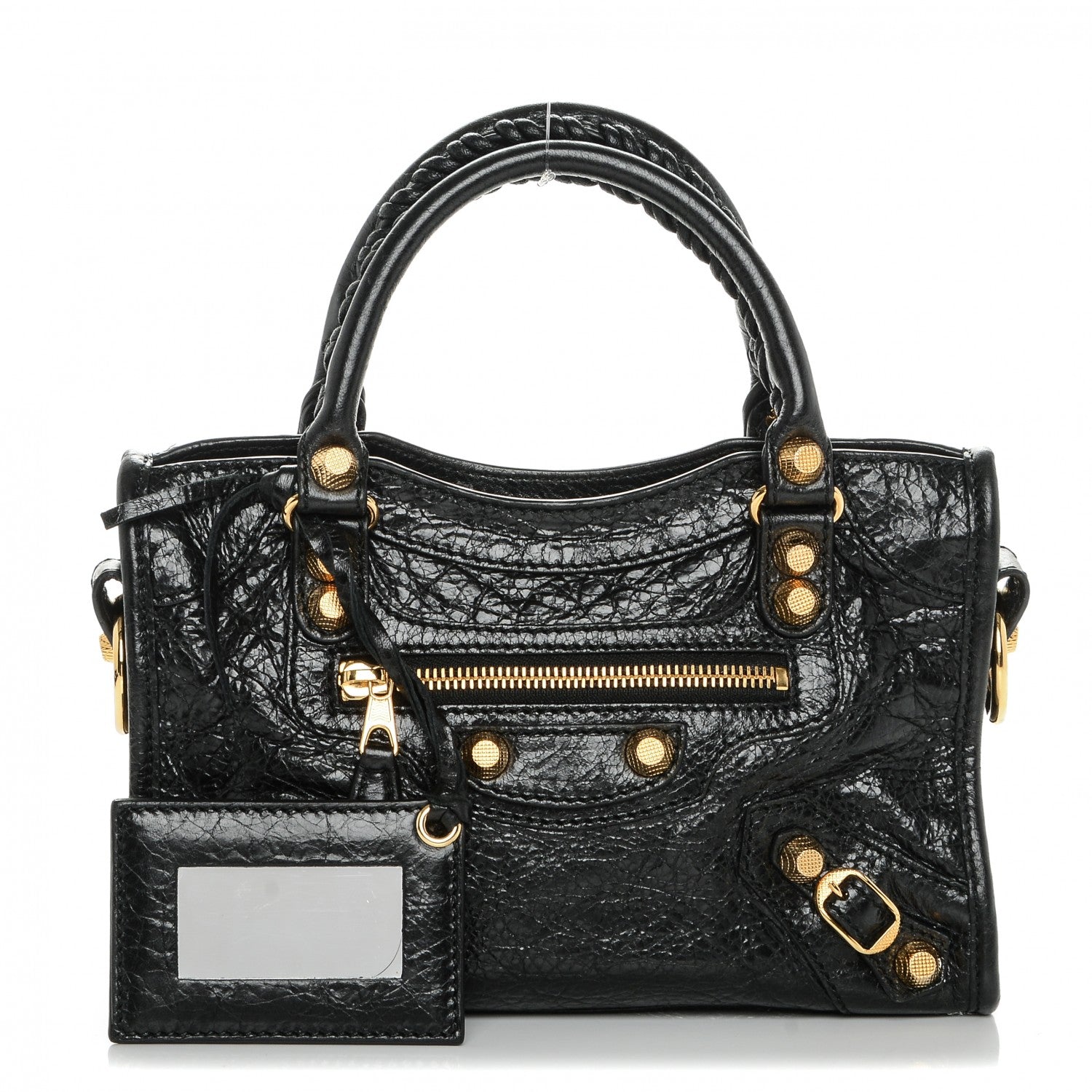 Balenciaga Agneau Giant 12 Gold Hardware Mini City Black 1 of 6