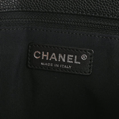 Chanel Caviar Quilted Grand Shopping Tote GST Black 6 of 11