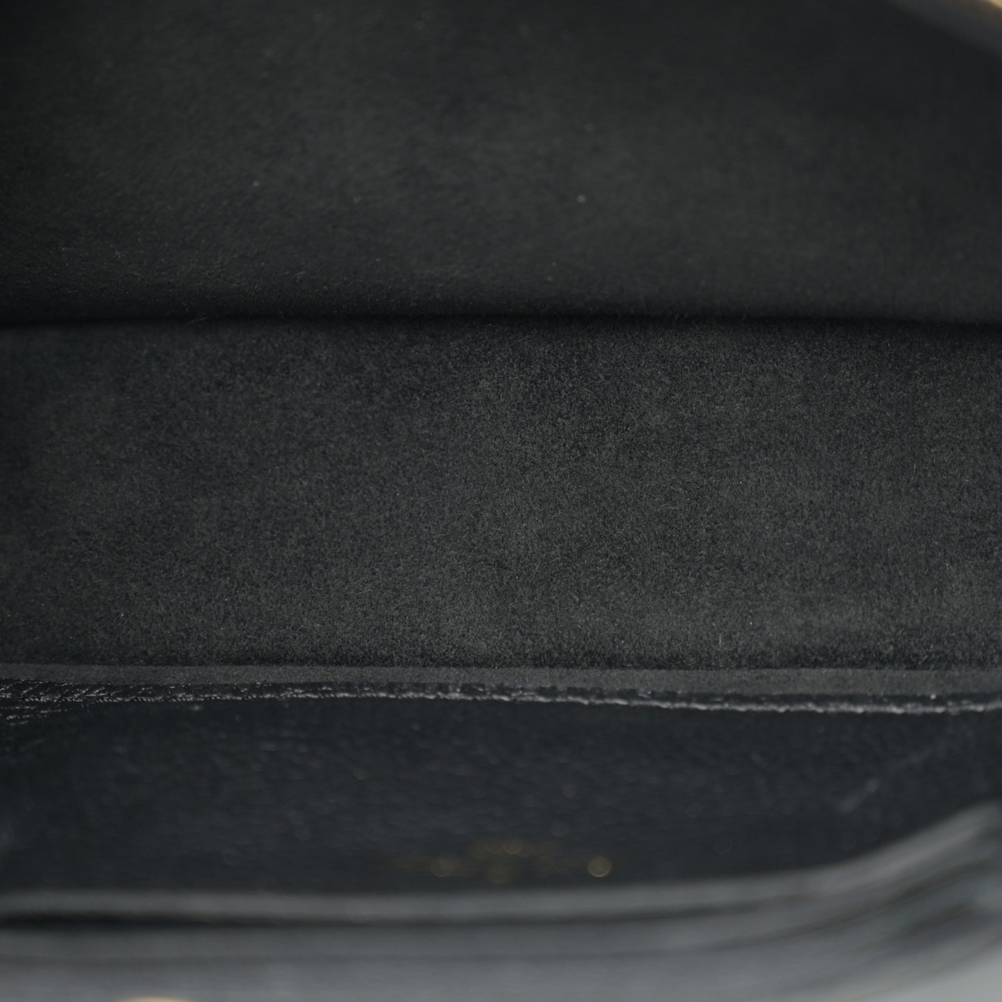 Empreinte Monogram Giant Ivy Wallet On Chain Black