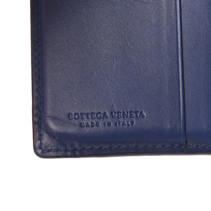 Bottega Veneta Nappa Intrecciato Bi-Fold Wallet Cobalt 6 of 7