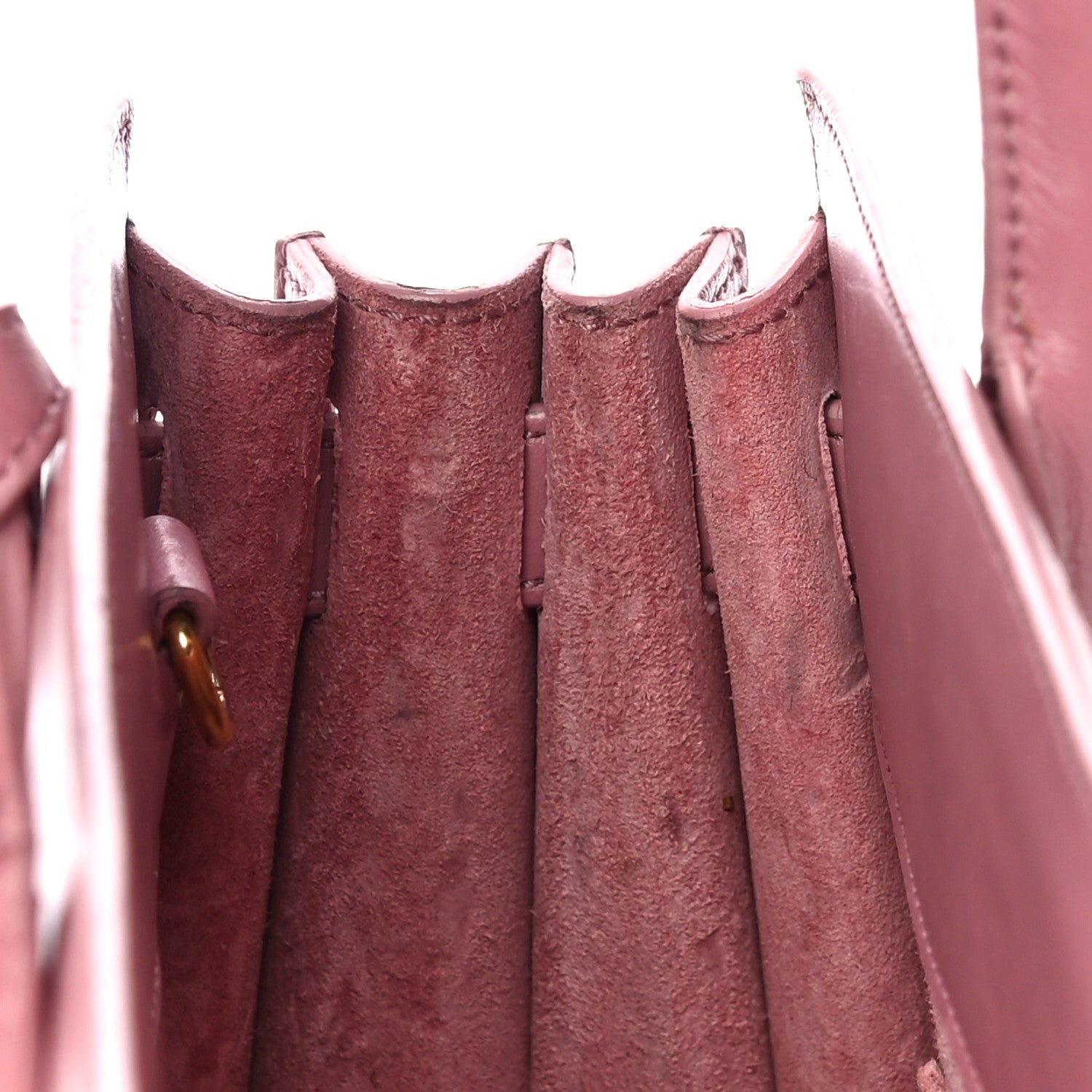 Saint Laurent Calfskin Nano Sac De Jour Rose Dark 27 of 29