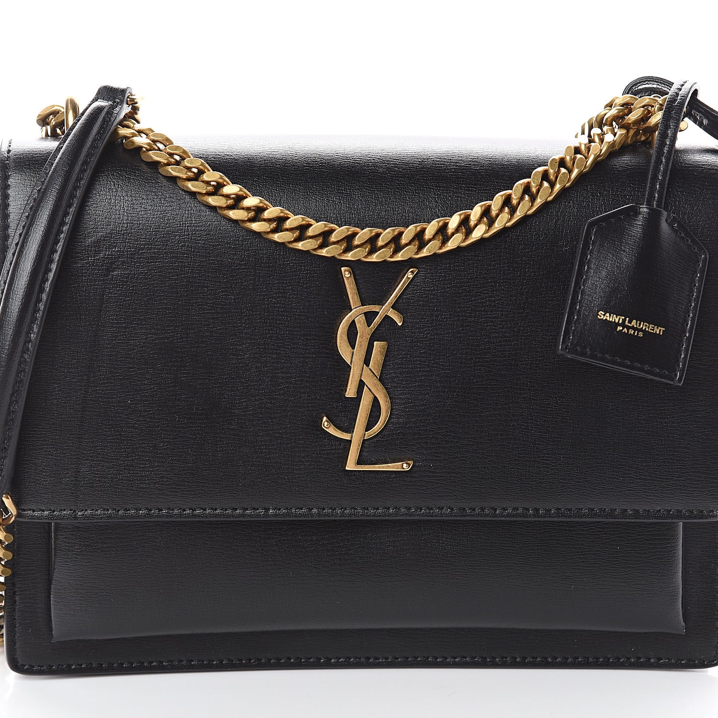 Calfskin Medium Monogram Sunset Black