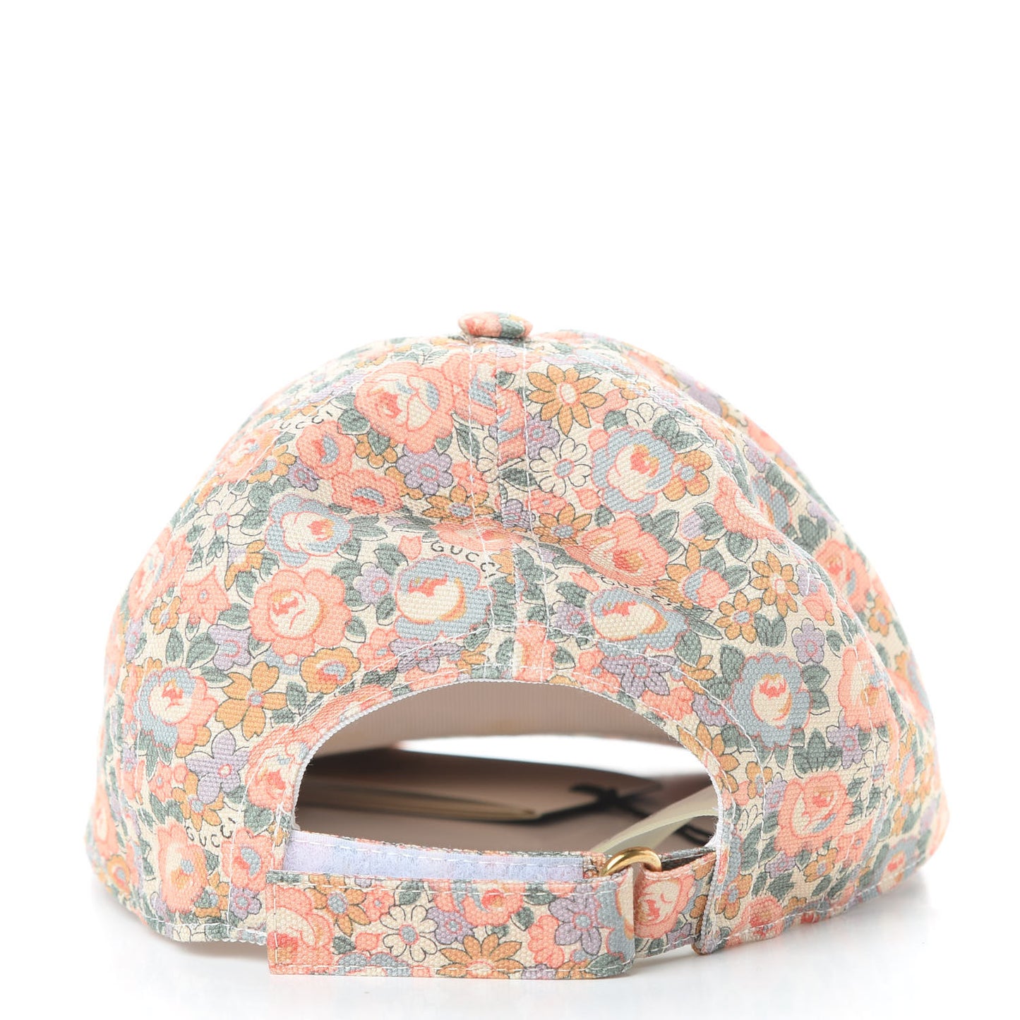 X LIBERTY OF LONDON Canvas Infinity Abbey Baseball Hat Perfect Pink Ivory