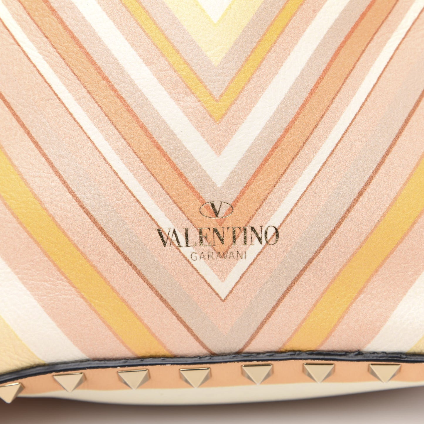 Vitello Native Couture 1975 Mini Rockstud Backpack Multicolor