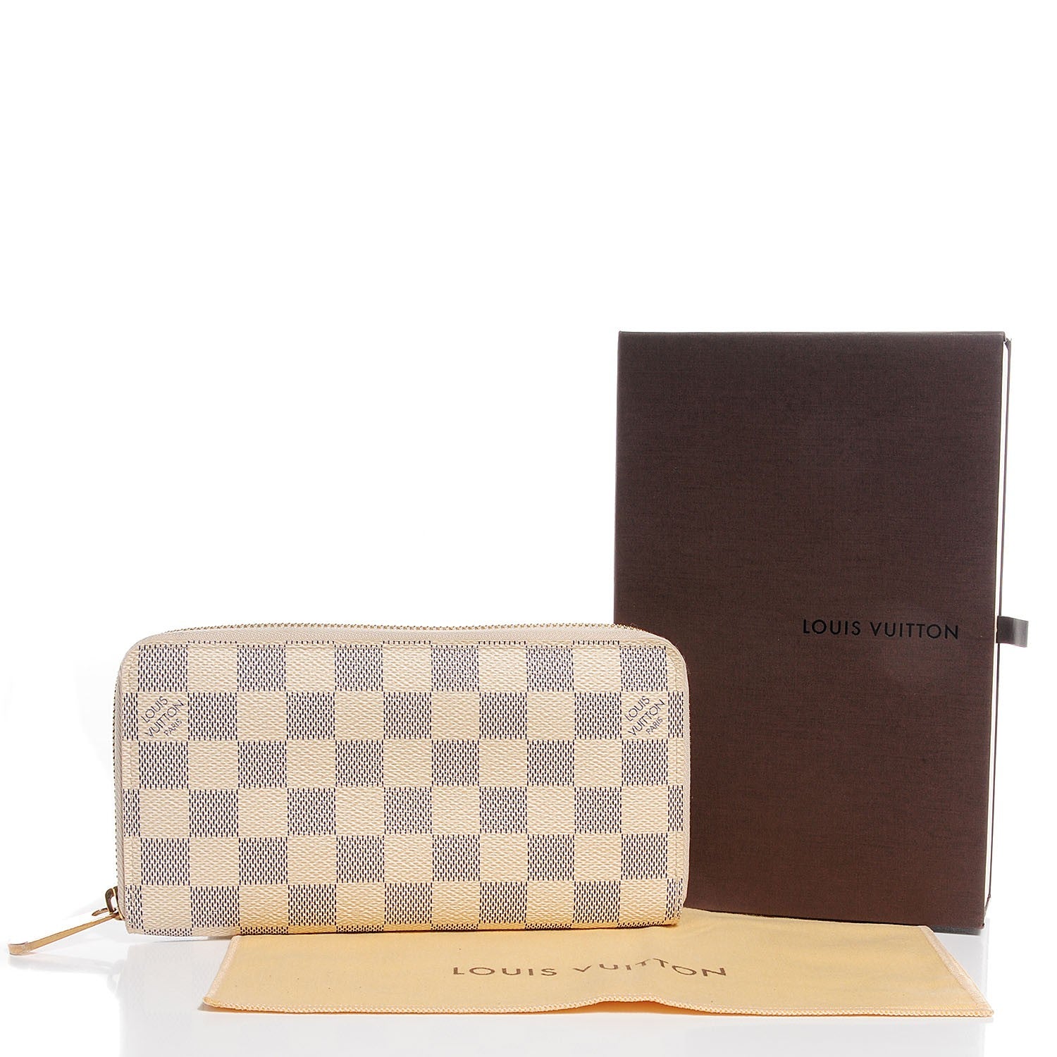 Louis Vuitton Damier Azur Zippy Wallet 5 of 8