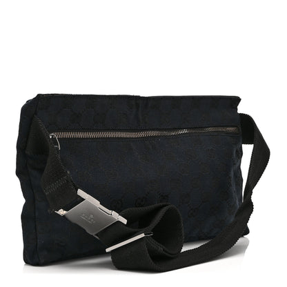 Gucci GG Monogram Double Pocket Belt Bag Black 3 of 10