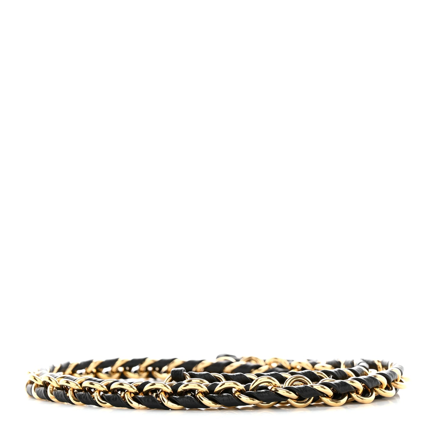 Calfskin Multi Pochette Chain Shoulder Strap Black Gold
