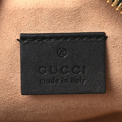 Gucci Suede Patent Web Mini Ophidia Round Shoulder Bag Black 6 of 9