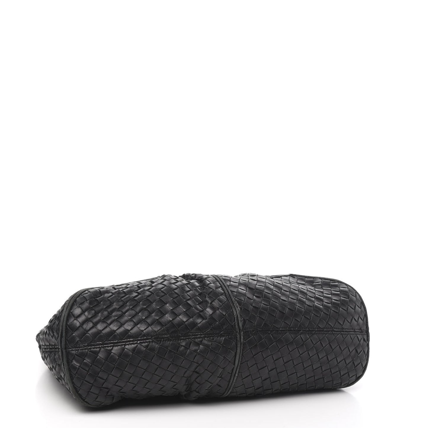 Nappa Intrecciato Ball Hobo Black