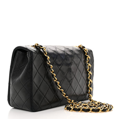 Chanel Lambskin Quilted Small Single Flap Black 3 of 15