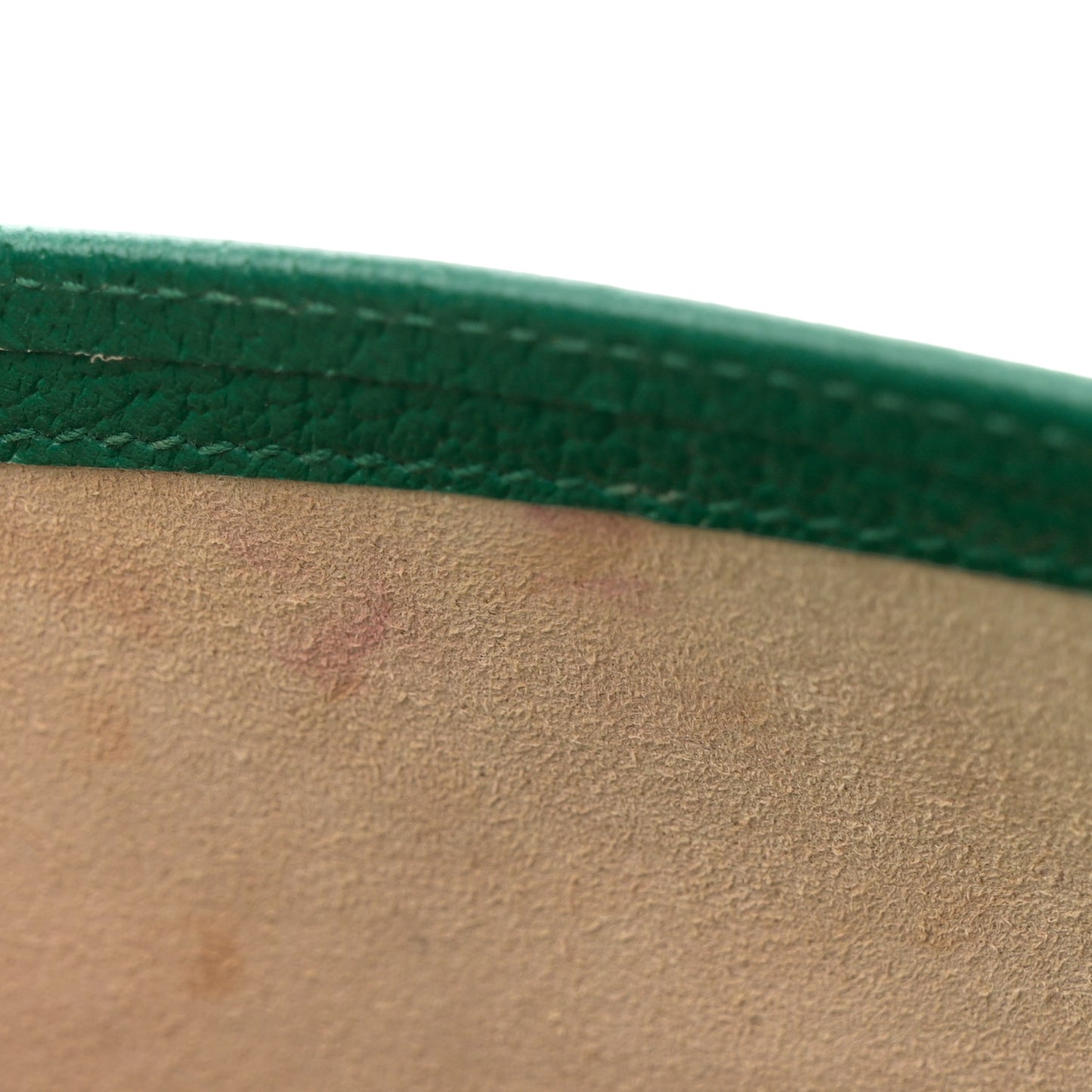 Dollar Pigprint Diana Chain Wallet Green