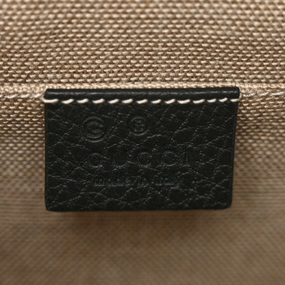 Gucci Dollar Calfskin Small Interlocking G Shoulder Bag Black 7 of 10