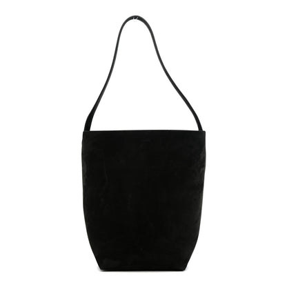 The Row Suede Calfskin Medium N/S Park Tote Black 1 of 9