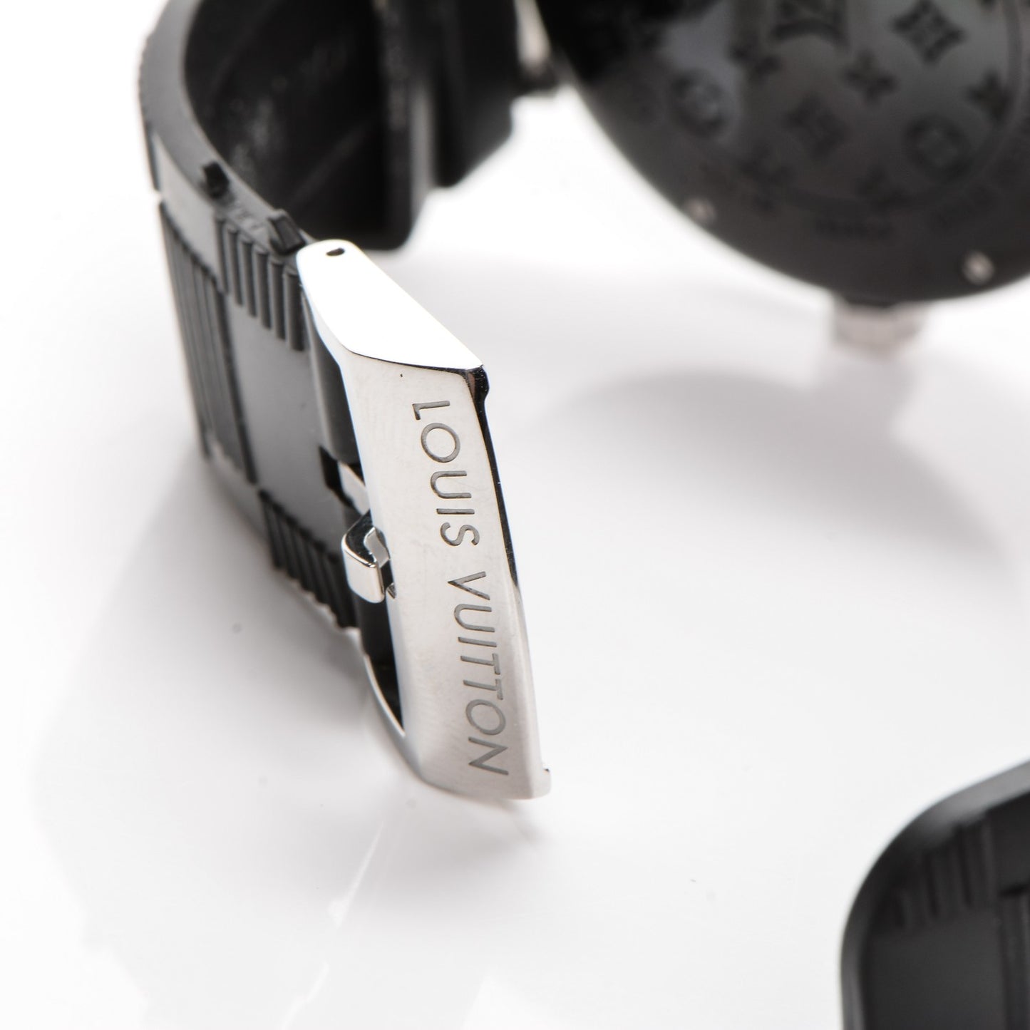 Stainless Steel Rubber 41mm Tambour GMT Automatic Watch Black