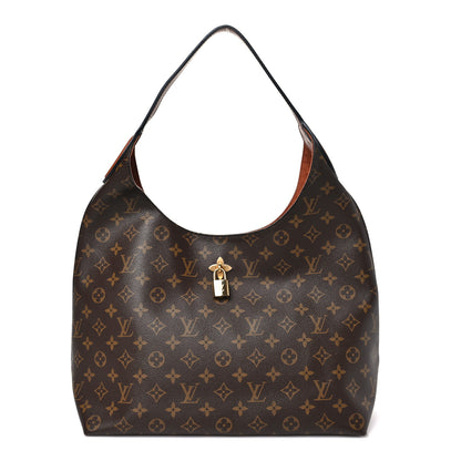Louis Vuitton Monogram Flower Hobo Caramel 1 of 9