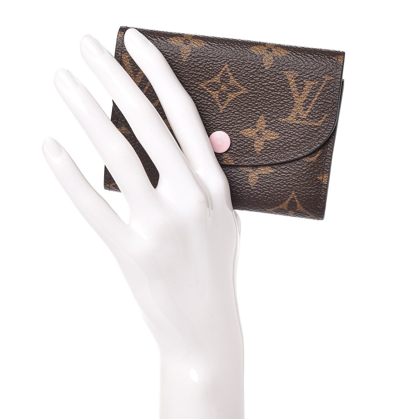 Monogram Rosalie Coin Purse Rose Ballerine