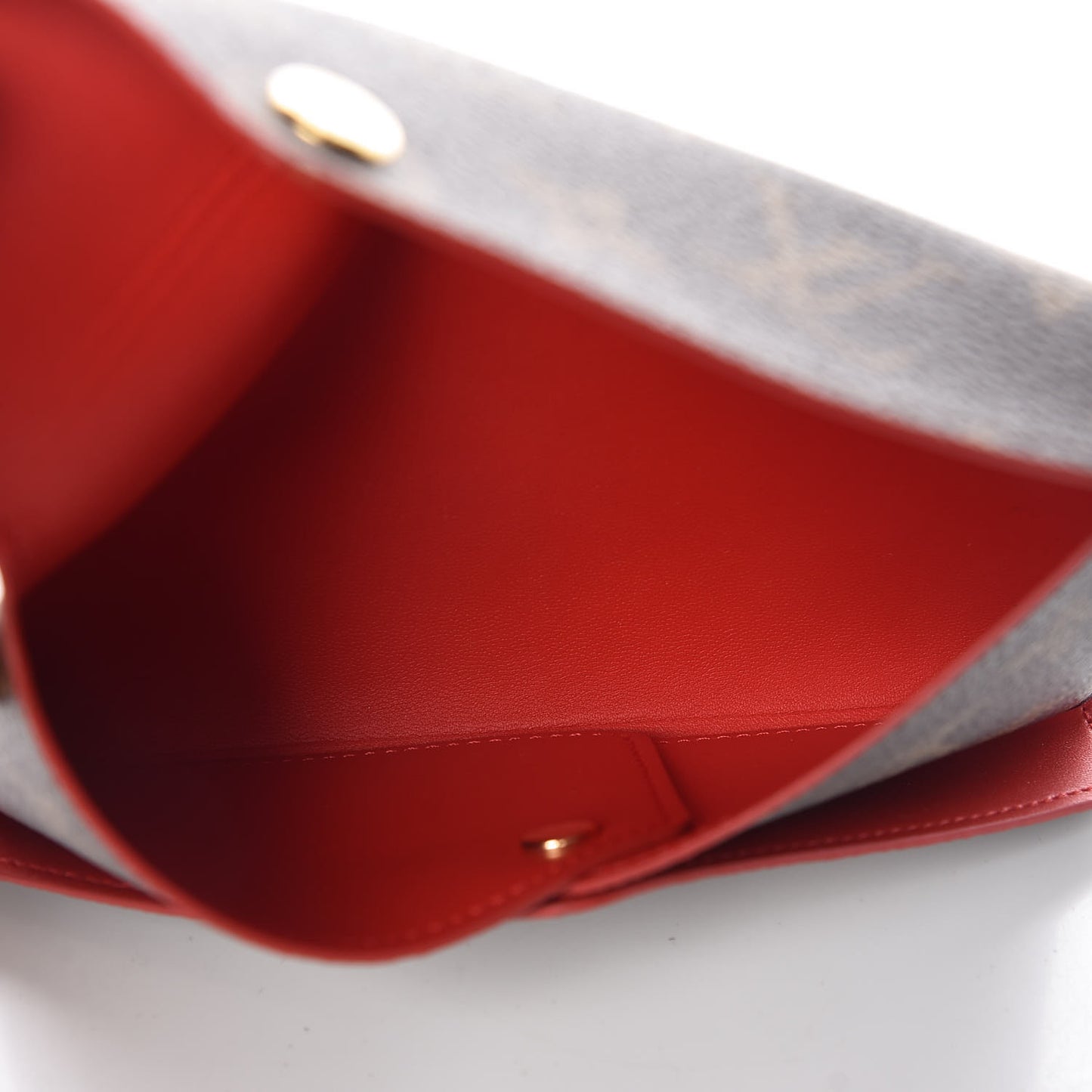 Monogram Medium Kirigami Pochette Insert Coquelicot