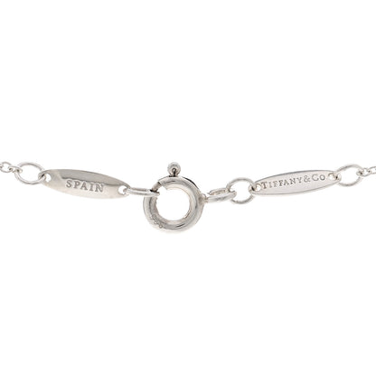 Tiffany Sterling Silver Diamond Elsa Peretti Diamonds by the Yard Y Drop Pendant Necklace 4 of 4