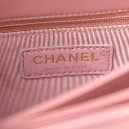Chanel Lambskin Quilted Medium Citizen Chic Flap Pink 6 of 9
