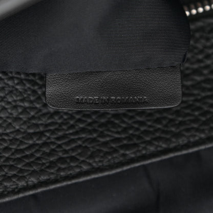 Burberry Grainy Calfskin Embossed Bruno Messenger Black 7 of 11