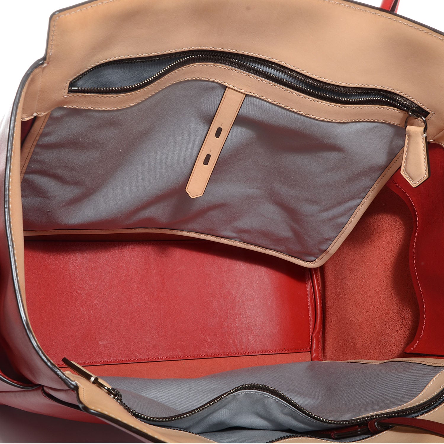 Alexander McQueen REED KRAKOFF Leather Atlantique Tote Crimson Red 5 of 10