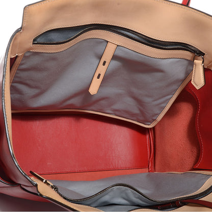 Alexander McQueen REED KRAKOFF Leather Atlantique Tote Crimson Red 5 of 10