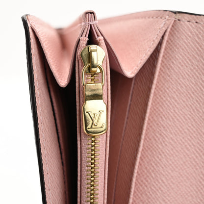 Louis Vuitton Monogram Sarah Wallet NM Rose Ballerine 7 of 9