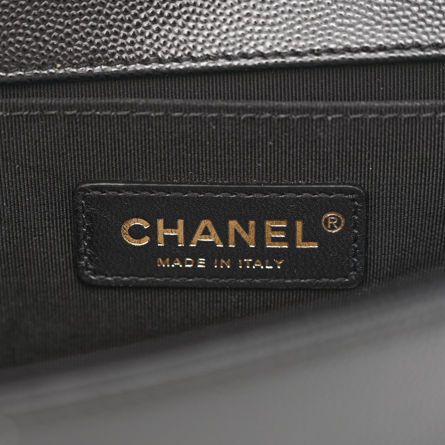 Chanel Caviar Quilted Medium Boy Flap Black 6 of 10