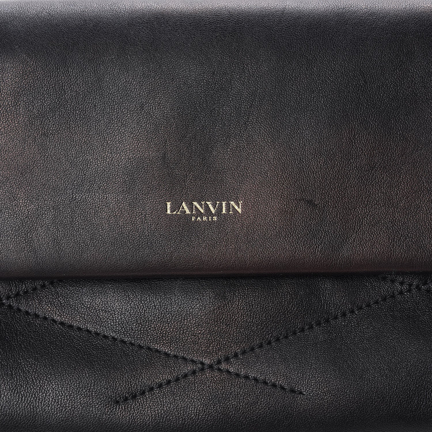 Lanvin Lambskin Quilted Mini Sugar Flap Shoulder Bag Black 10 of 11