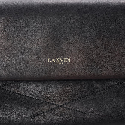 Lanvin Lambskin Quilted Mini Sugar Flap Shoulder Bag Black 10 of 11