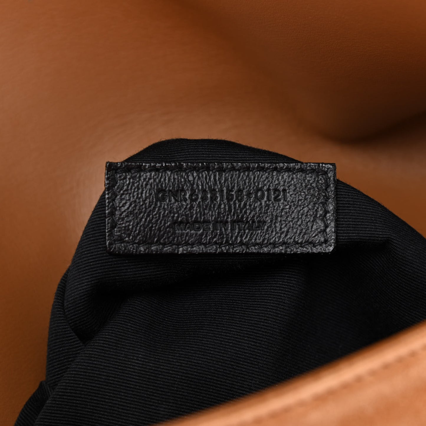 Suede Monogram Medium Niki Chain Satchel Cinnamon