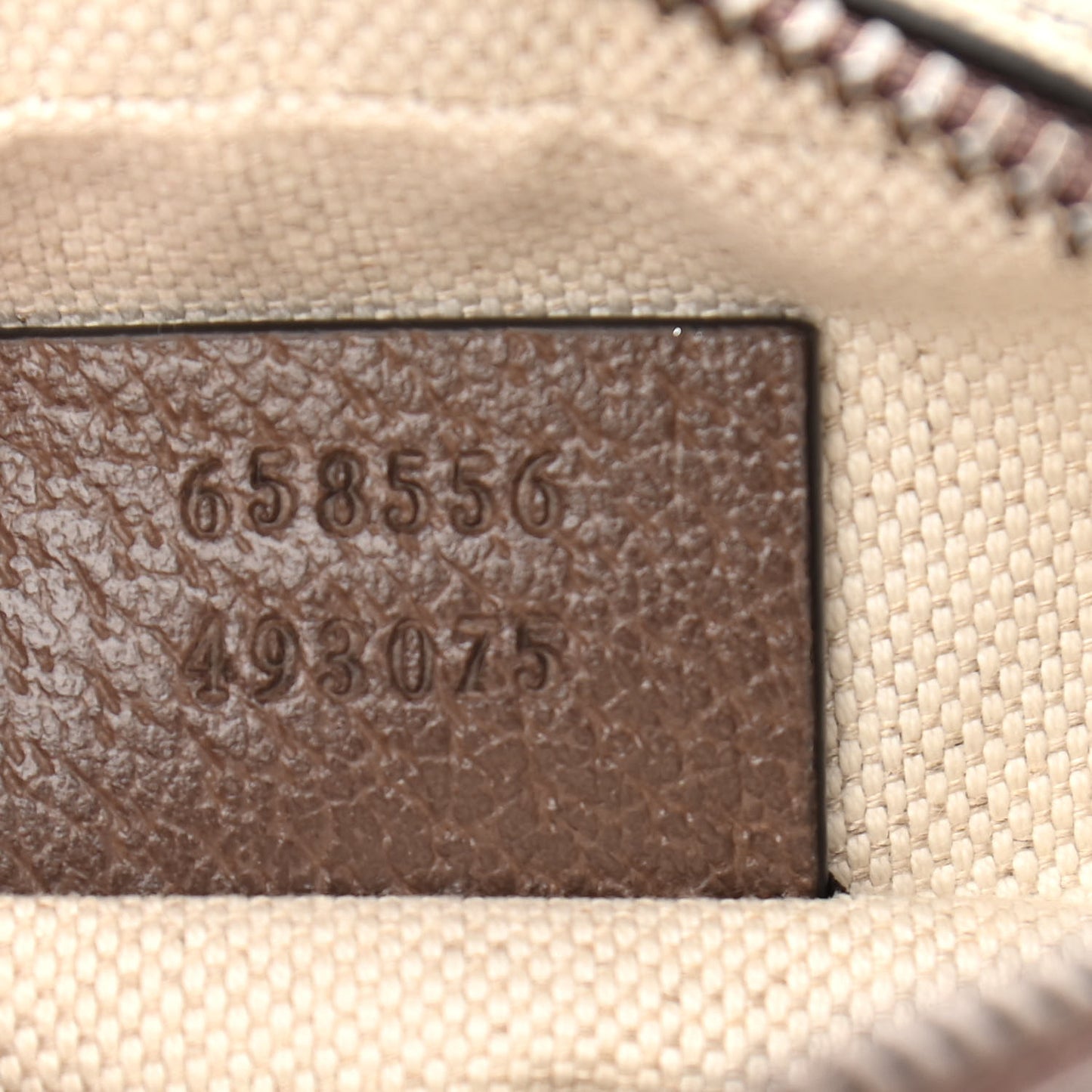 GG Supreme Monogram Mini Neo Vintage Double Zip Messenger Bag Beige New Acero Crop