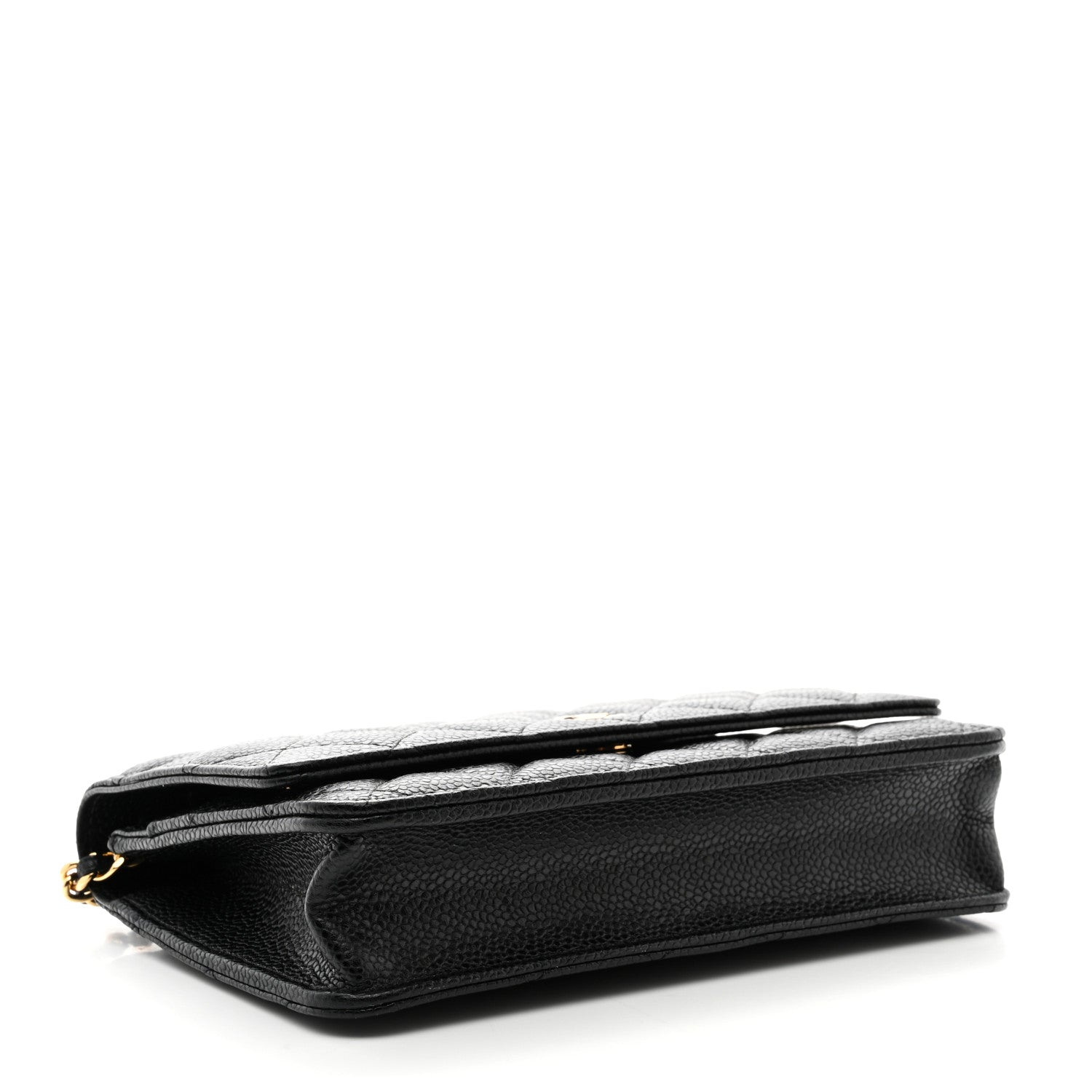 Chanel Caviar Quilted Wallet on Chain WOC Black 4 of 12