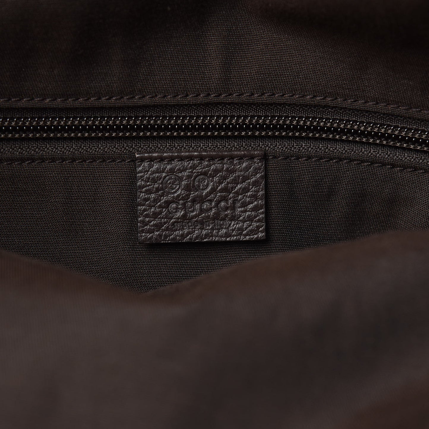 Crystal Monogram Backpack Dark Brown