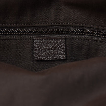 Gucci Crystal Monogram Backpack Dark Brown 6 of 13