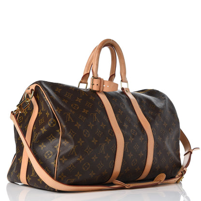 Louis Vuitton Monogram Keepall Bandouliere 45 4 of 18