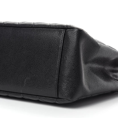 Chanel Caviar Quilted Grand Shopping Tote GST Black 7 of 10
