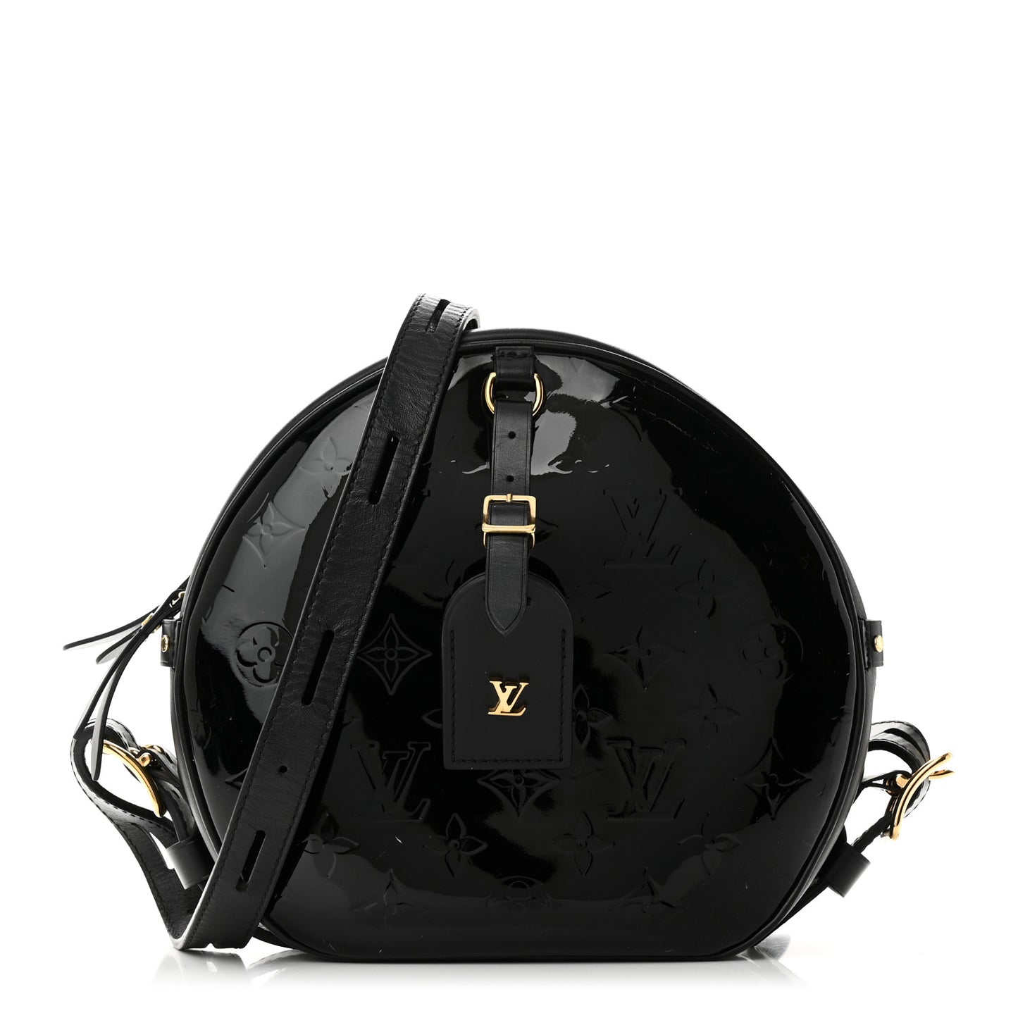Vernis Boite Chapeau Souple MM Black